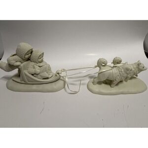 Department 56 Snowbabies Dog Sled Figurine – 30th‎ Anniversary
